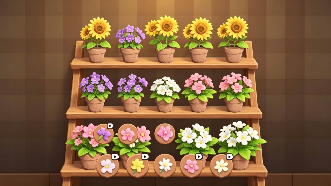 鲜花对对碰截图