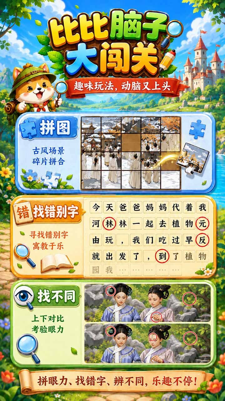 比比脑子大闯关截图
