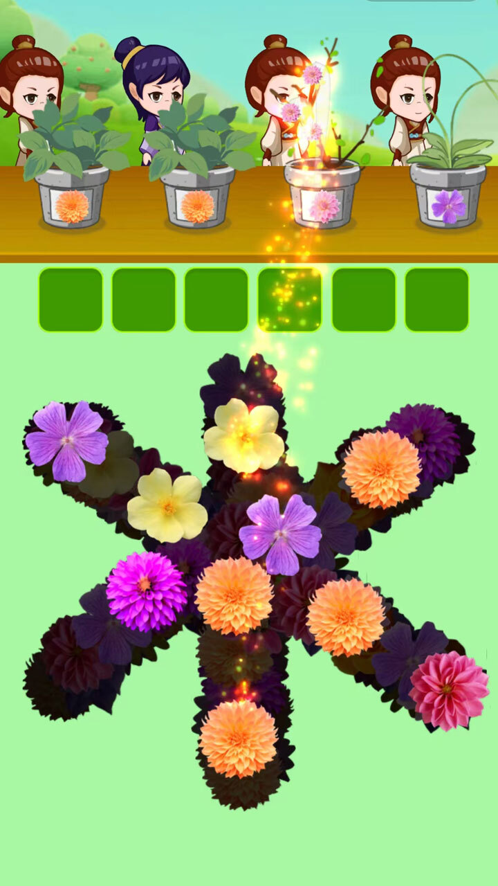 解压花朵消除截图