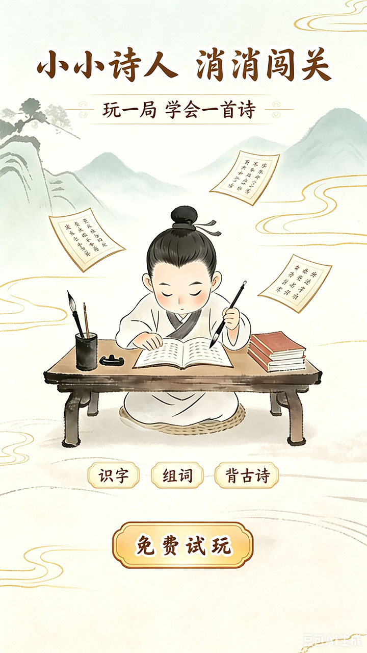 诗词状元来消消截图
