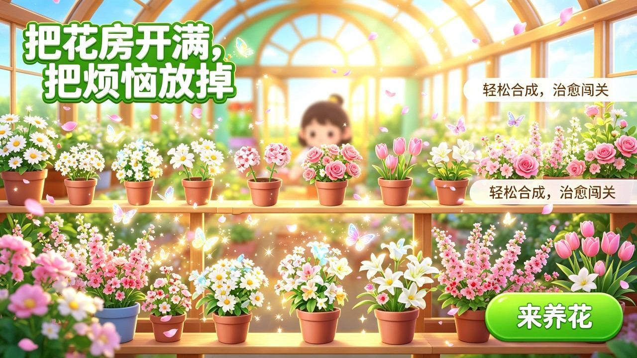 鲜花消除闯关截图
