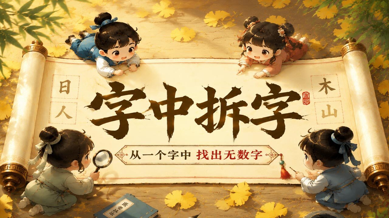 字中拆字截图