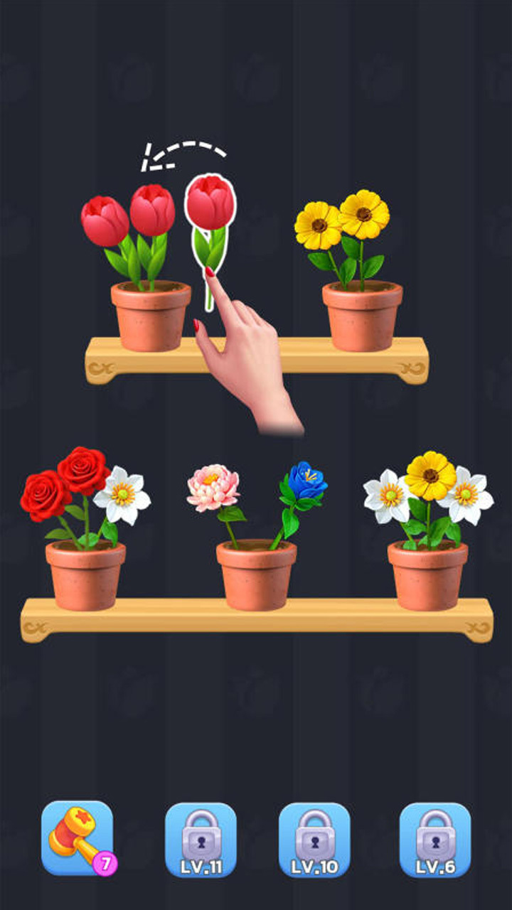 插个花儿朵截图