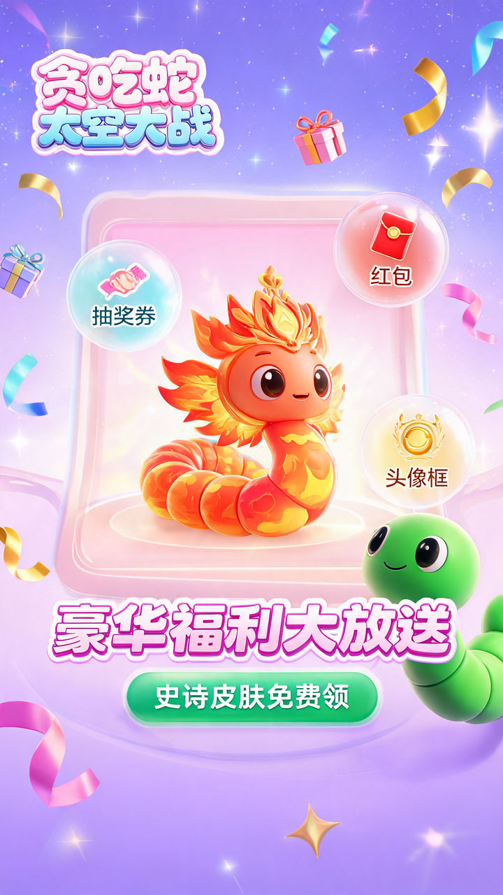 贪吃蛇太空大战截图