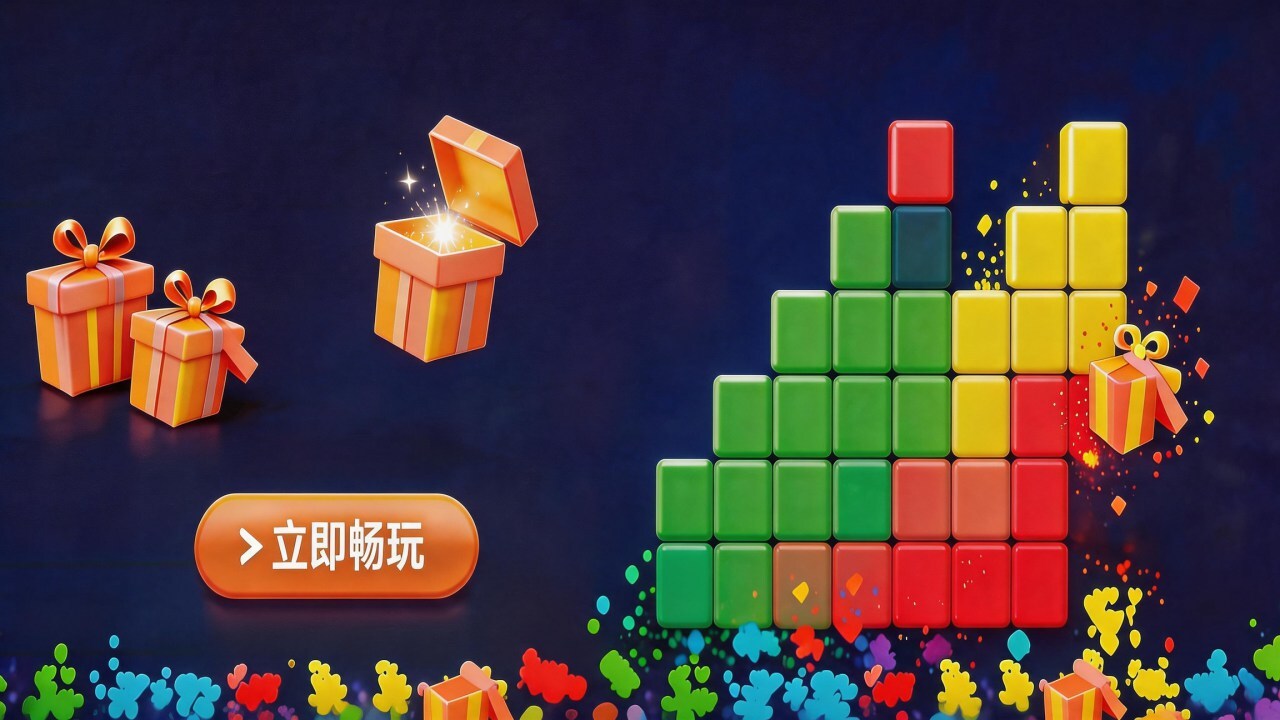 拖拉消方块截图