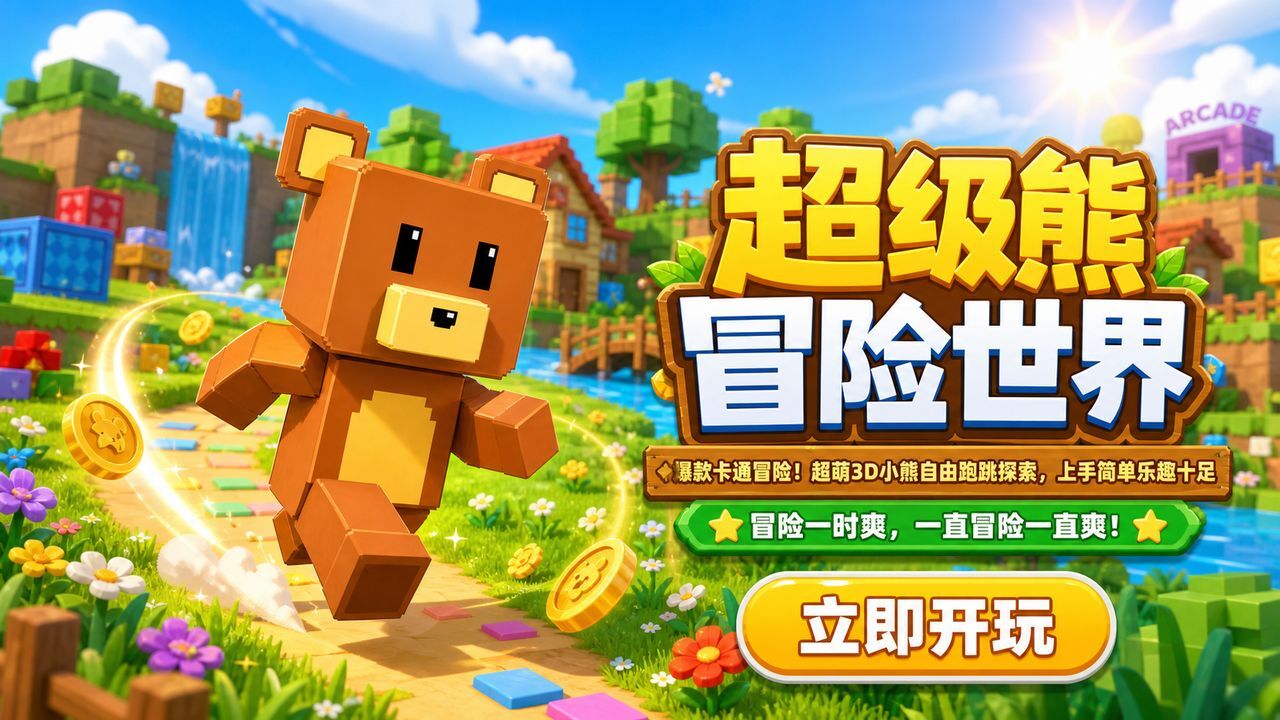 超级熊冒险世界截图