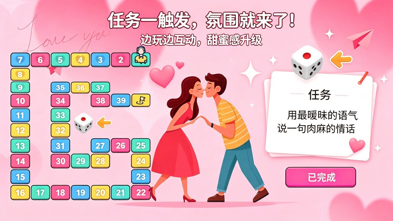 飞行棋情侣大冒险截图