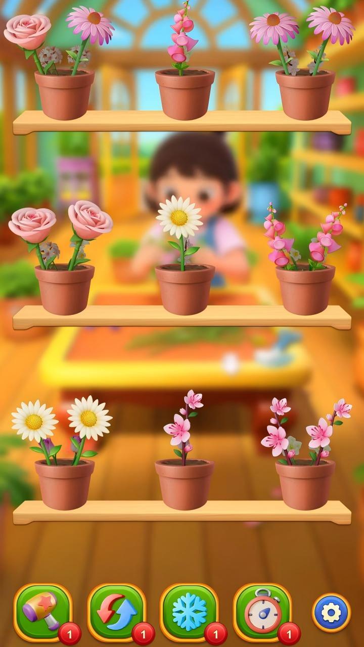 花朵消除游戏截图