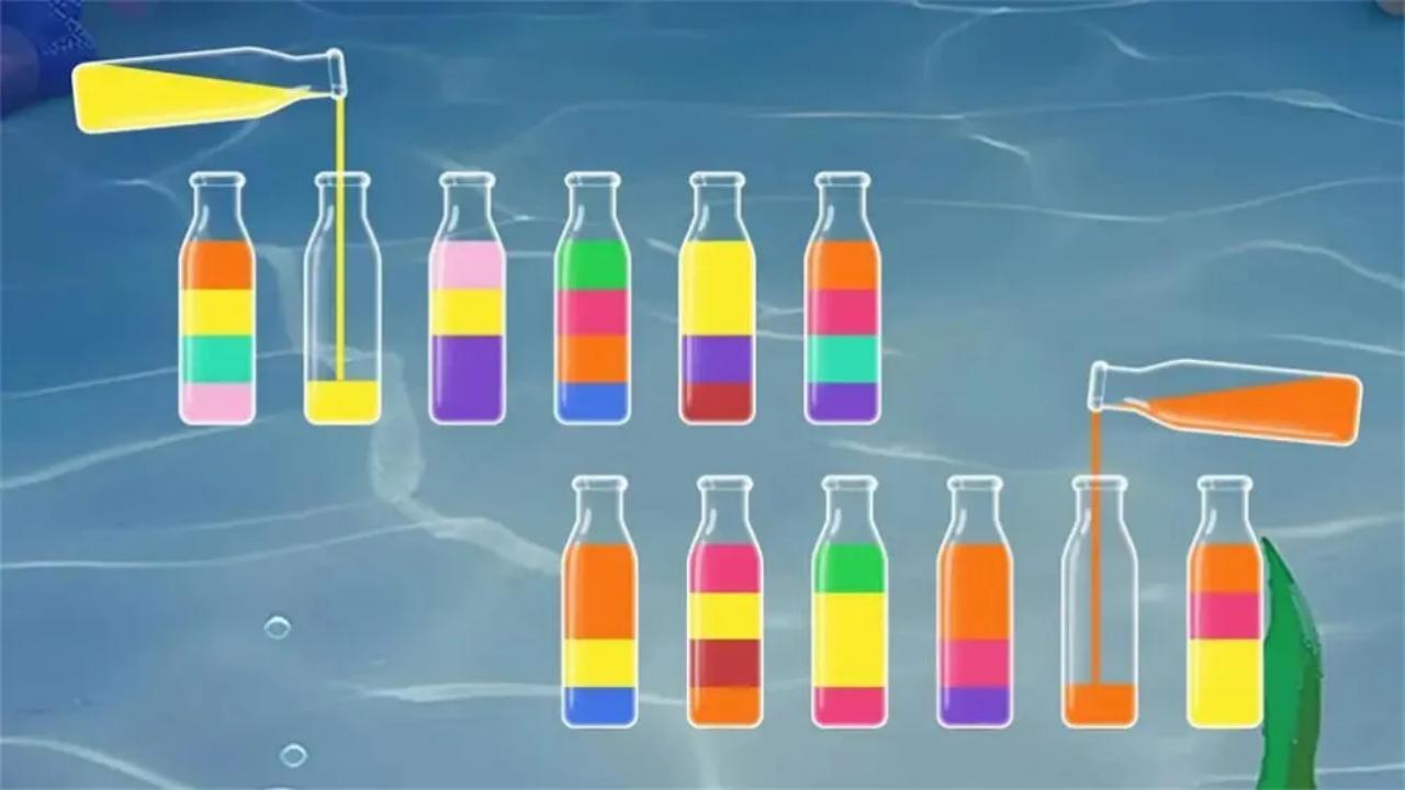 倒水消消乐经典版截图