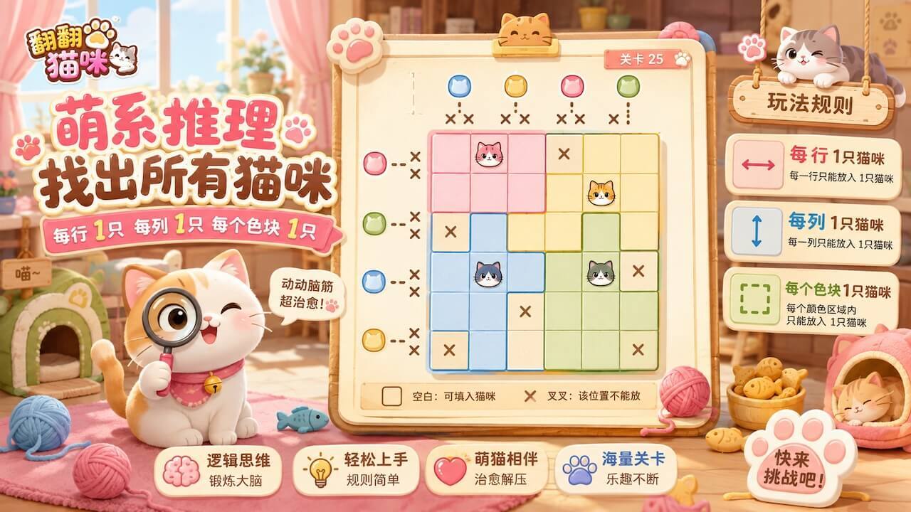 翻翻猫咪截图