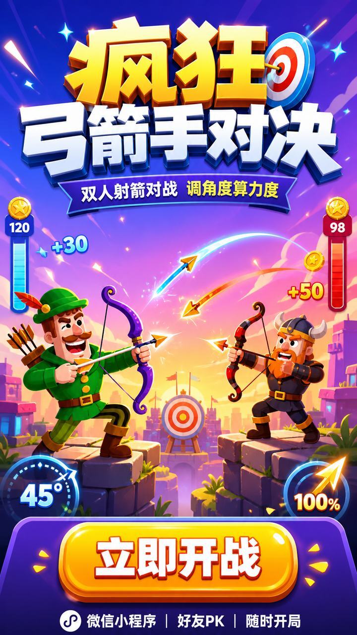 疯狂弓箭手对决截图