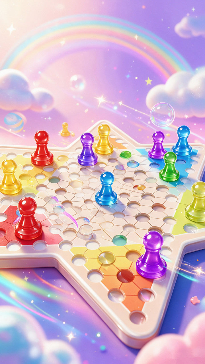 欢乐水晶跳棋游戏截图