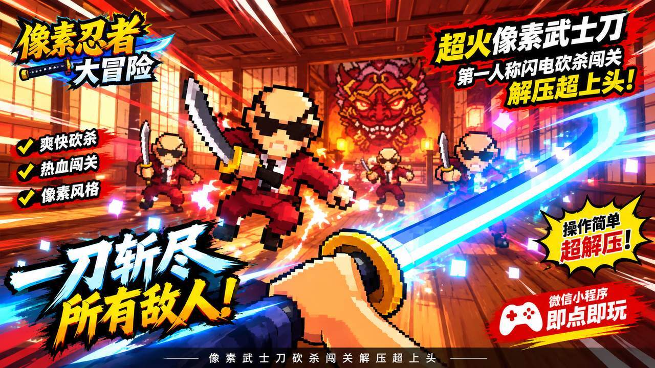 像素忍者大冒险截图