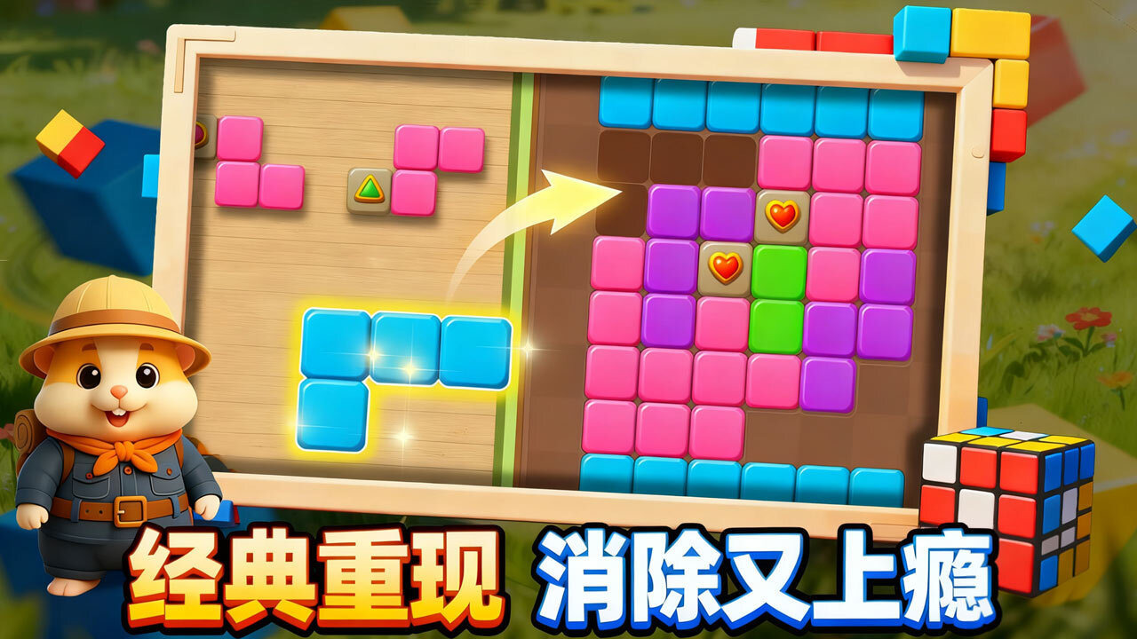 挑战消方块截图
