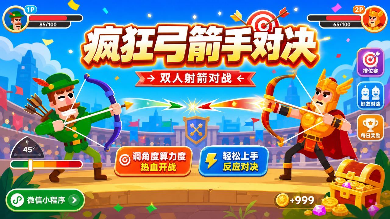 疯狂弓箭手对决截图