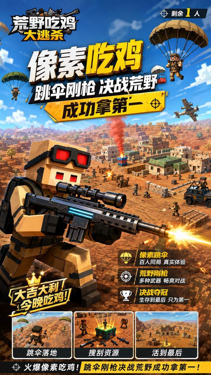 荒野吃鸡大逃杀截图
