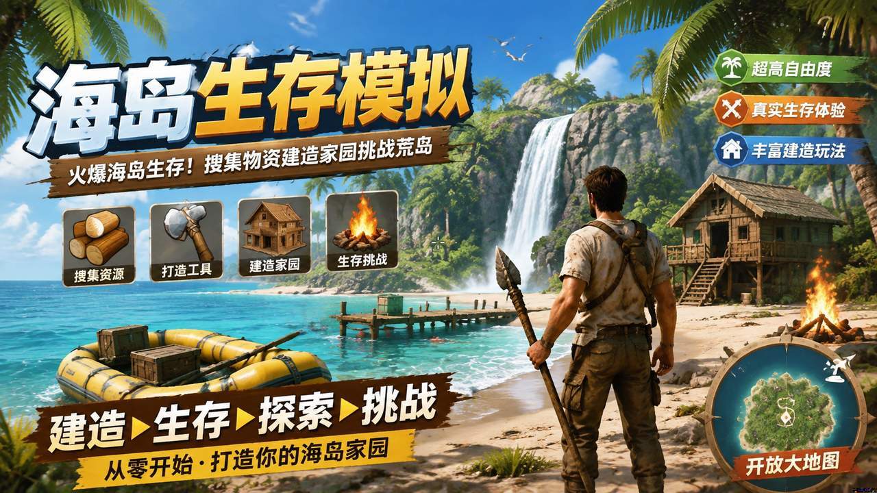 海岛生存模拟截图