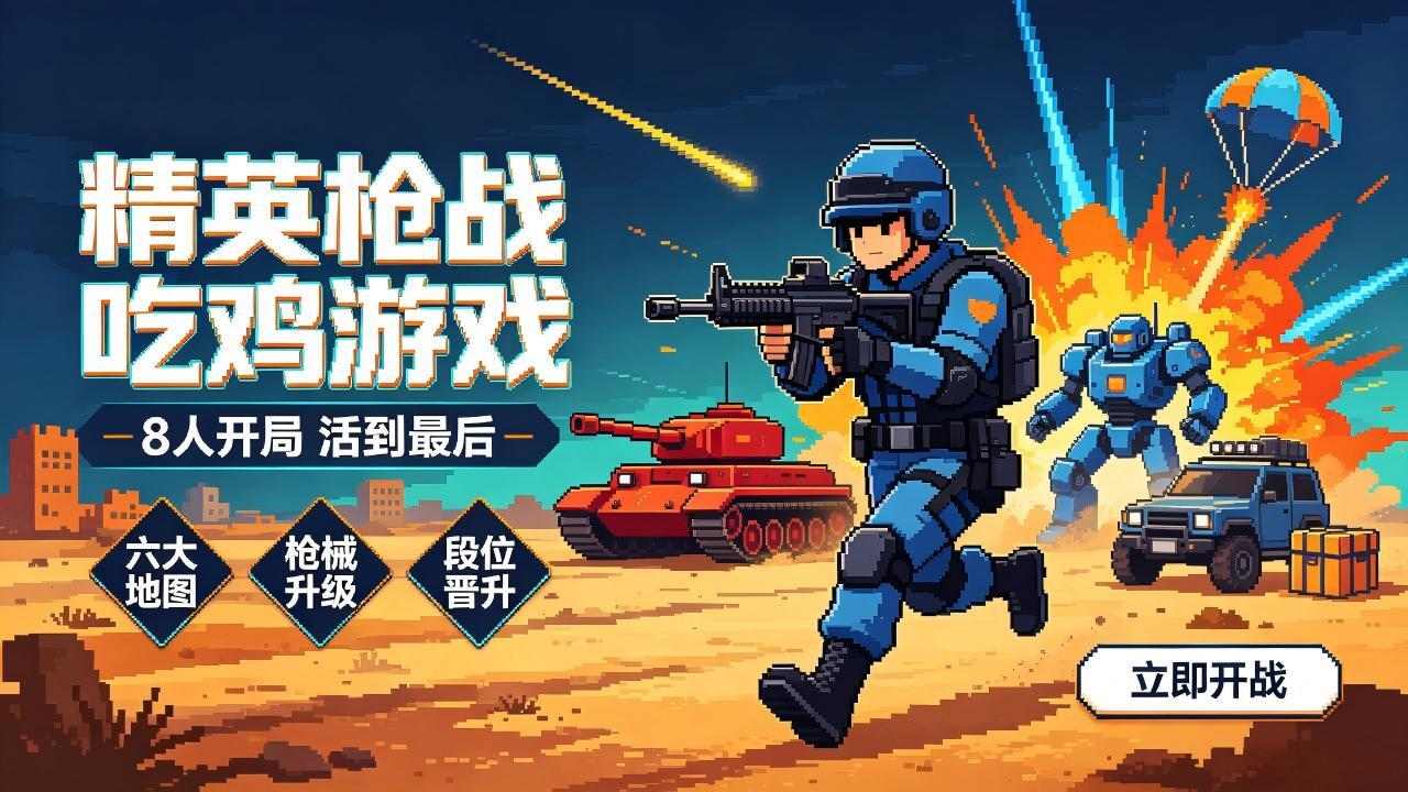 精英枪战吃鸡游戏截图
