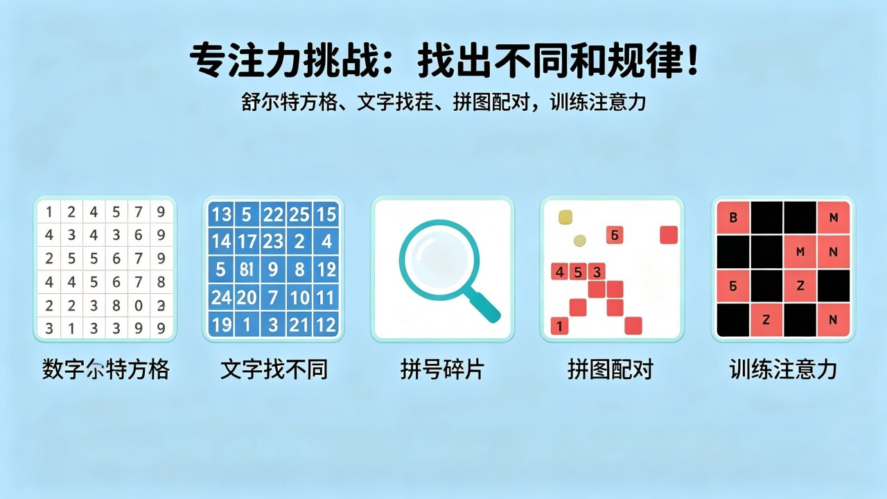 专注力训练养脑游戏截图