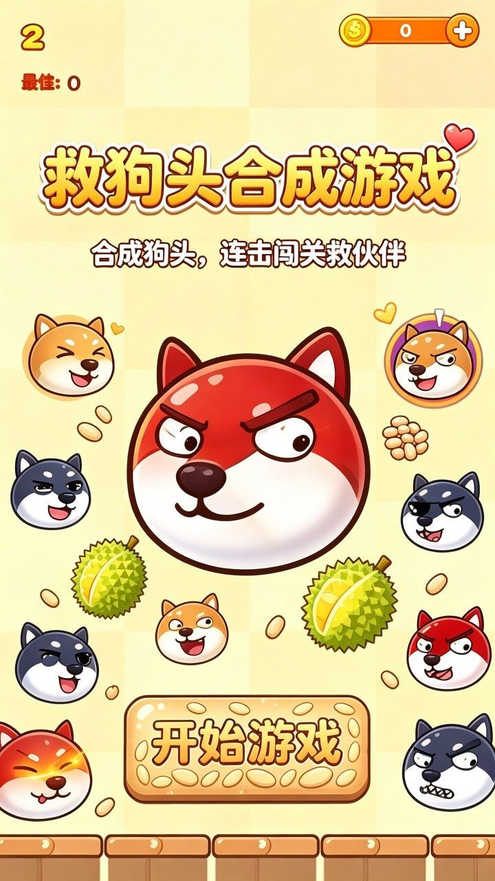 救狗头合成游戏截图