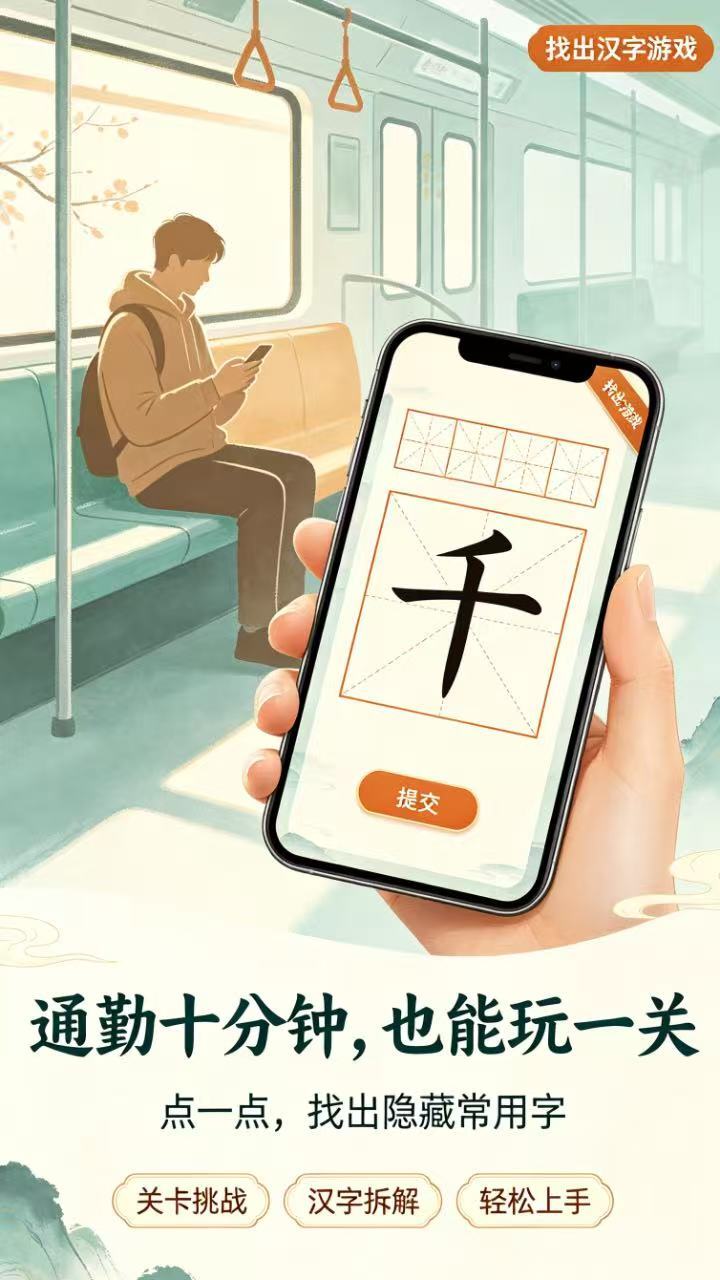 找出汉字游戏截图