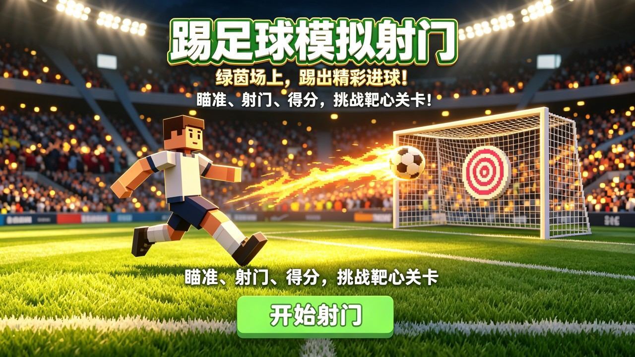 踢足球模拟射门截图