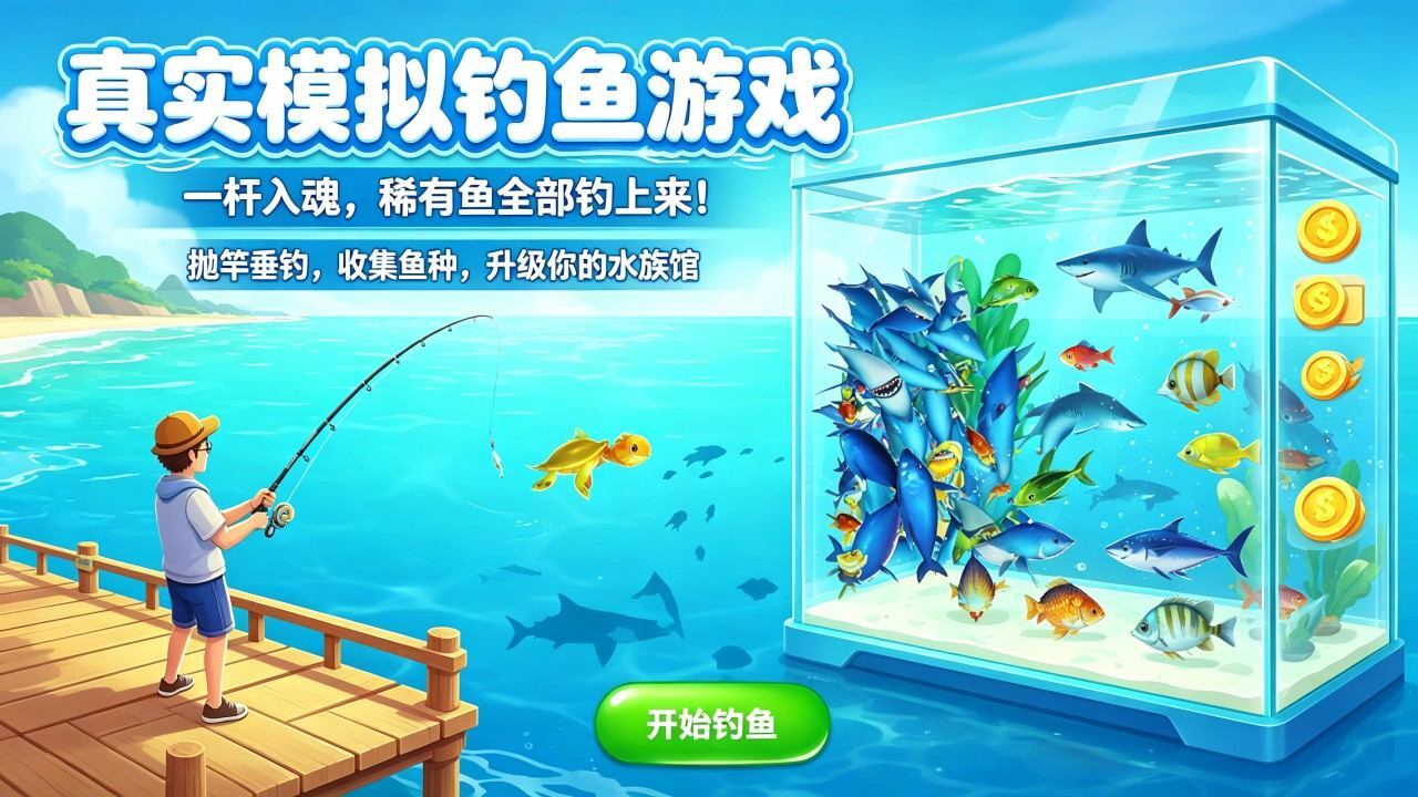真实模拟钓鱼游戏截图