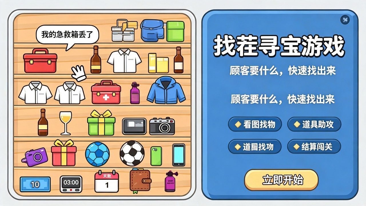 找茬寻宝游戏截图