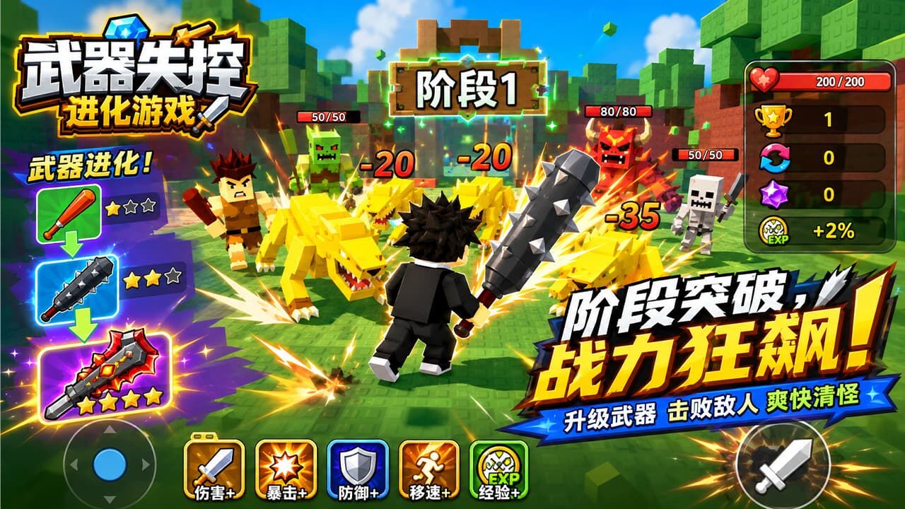 武器无限升级游戏截图