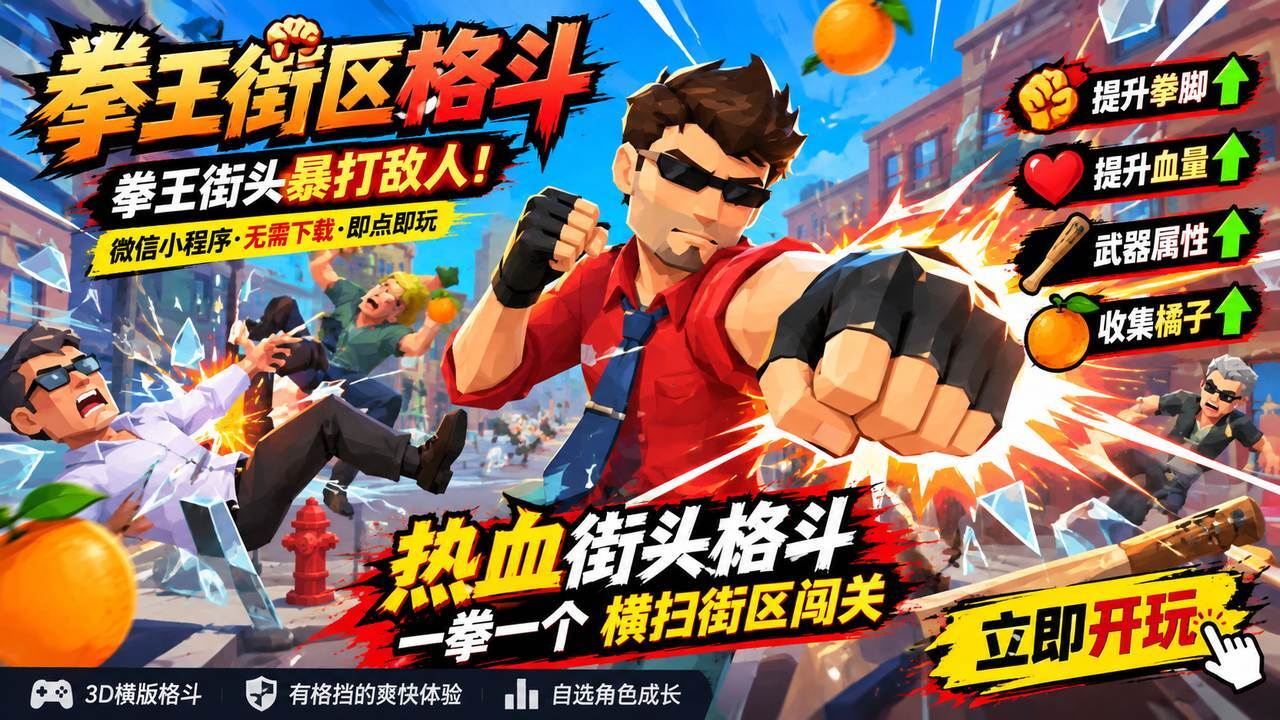 拳王街区格斗截图