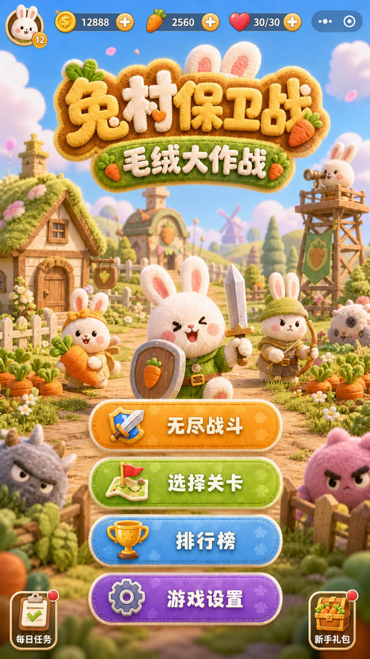毛绒大作战截图