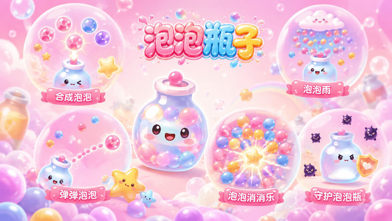 泡泡瓶子截图