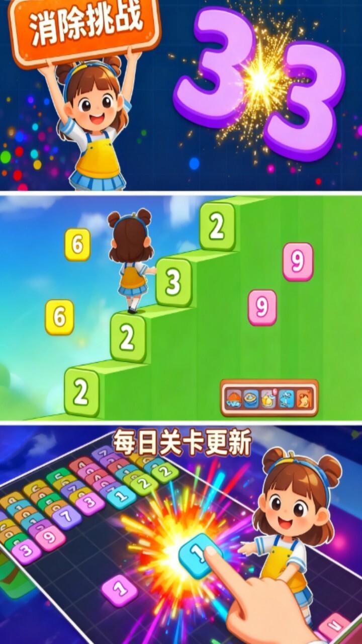 数字消除大闯关截图