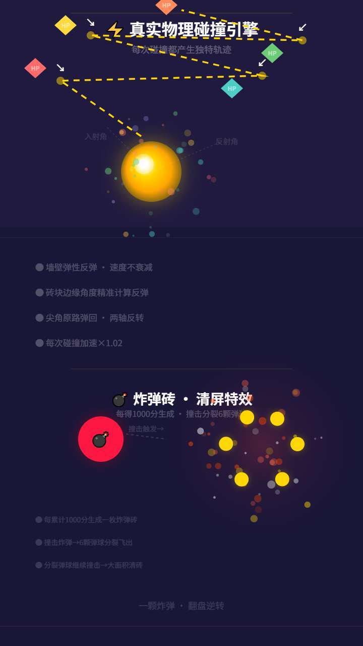 物理无规则弹球截图