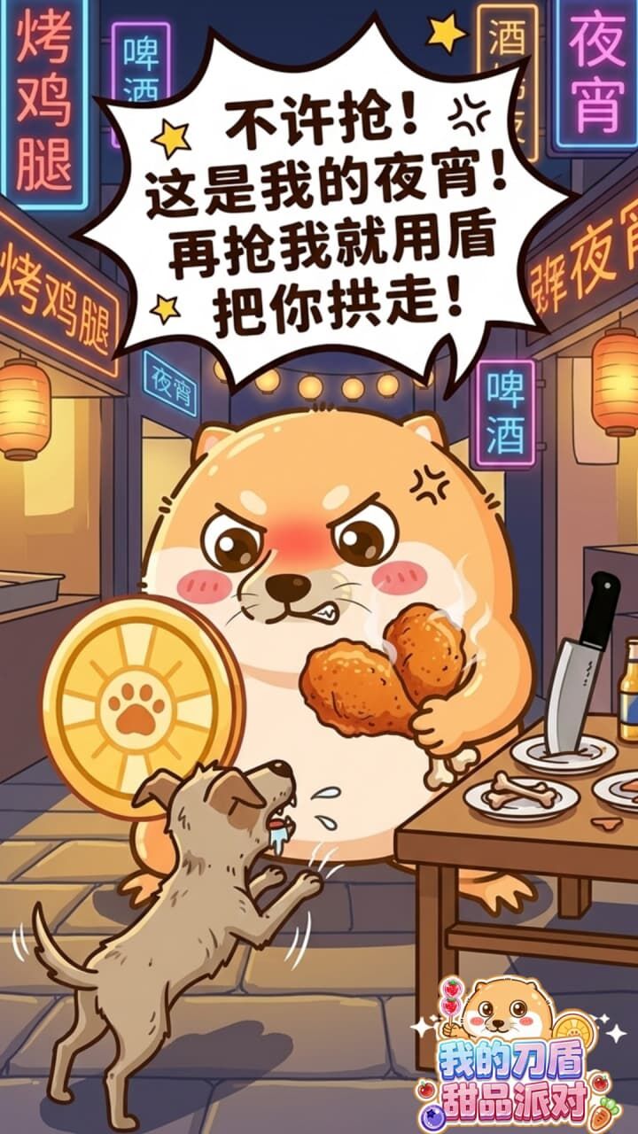 我的刀盾甜品派对截图