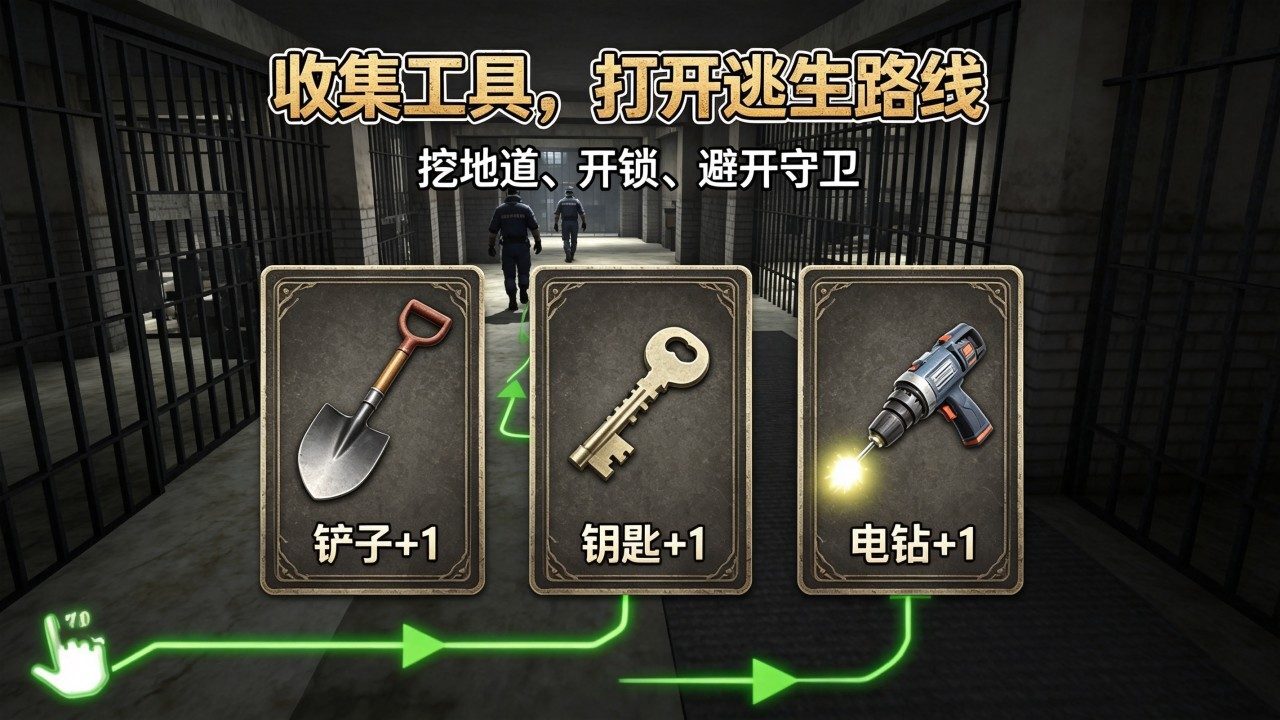 挖地牢逃生模拟截图