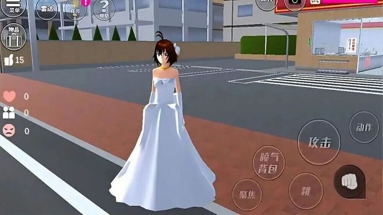 美少女樱花跑酷模拟器截图