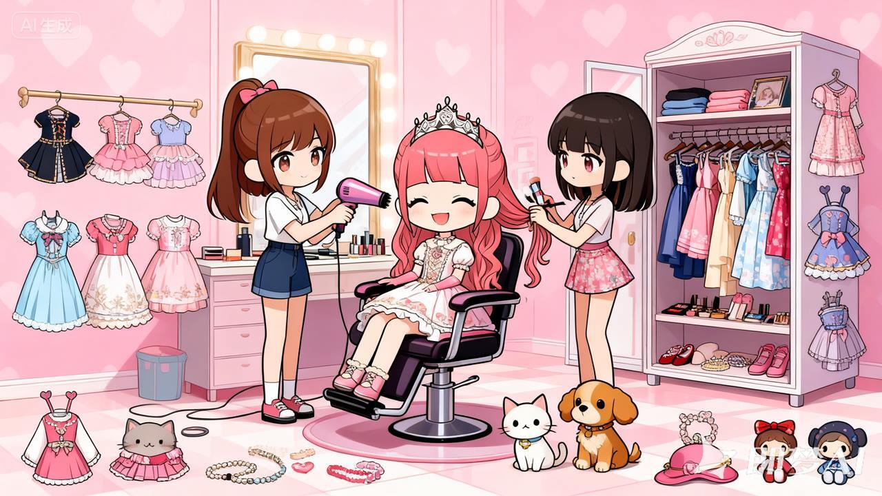魔女衣帽间截图