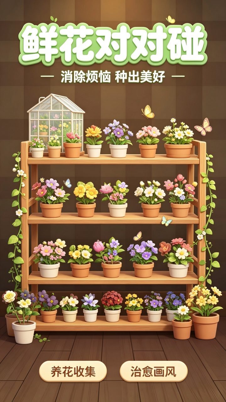 鲜花对对碰截图