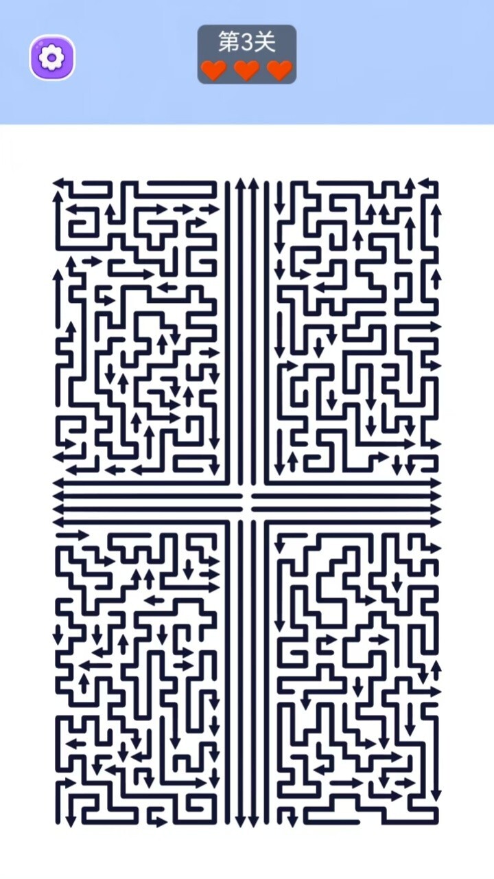 箭头迷宫游戏截图