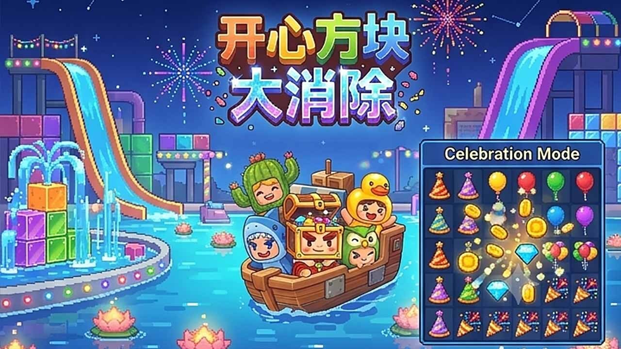 开心方块大消除截图
