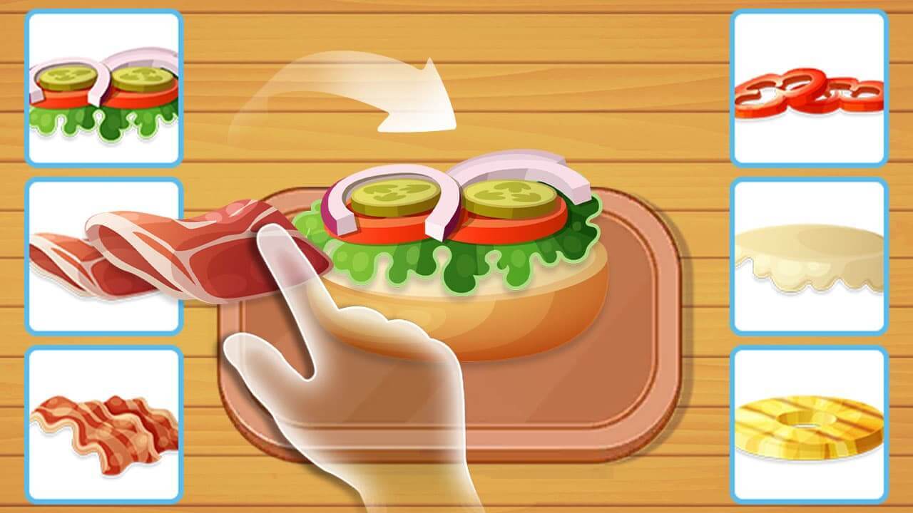 汉堡小能手截图