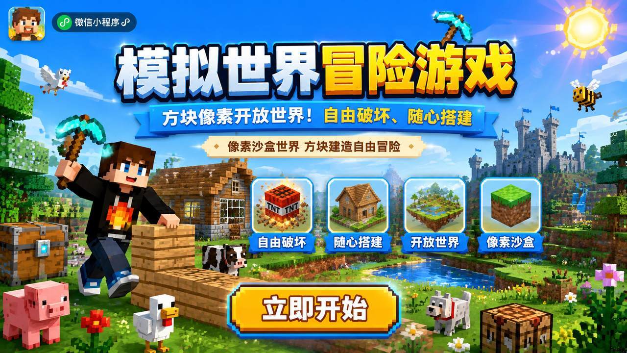模拟世界冒险游戏截图