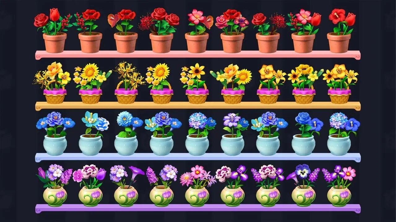 插花消除截图