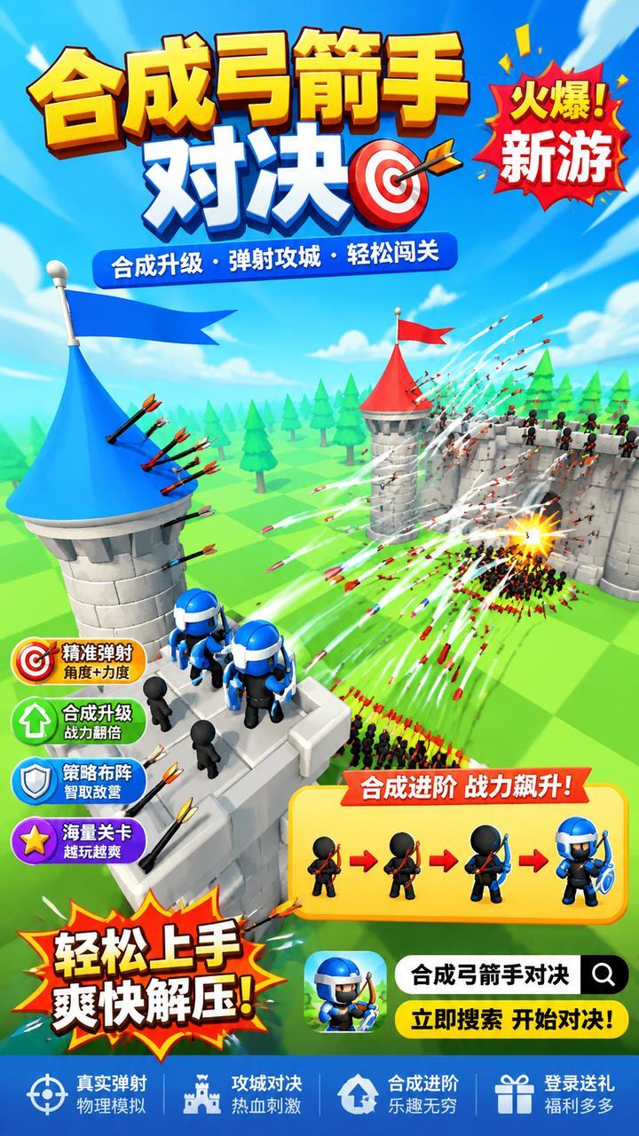 合成弓箭手对决截图