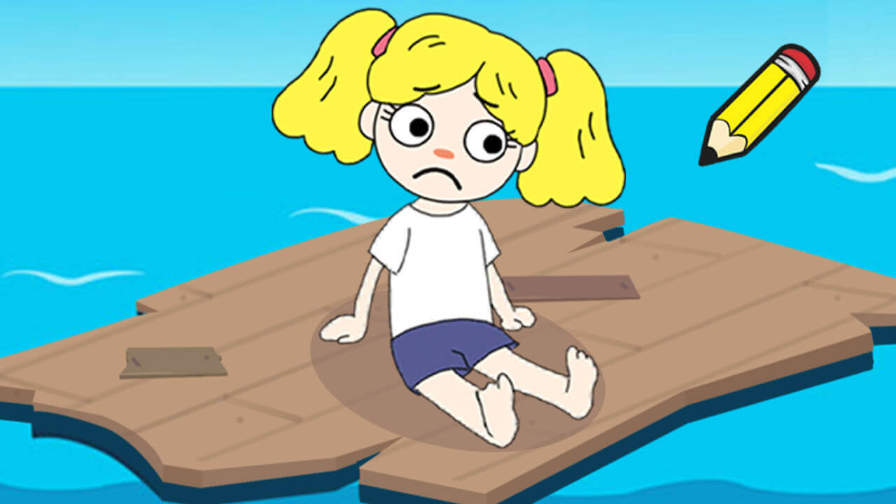 画线小女孩截图
