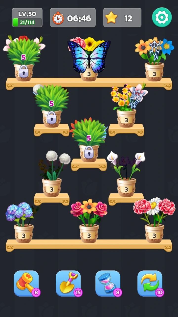 鲜花消除消消乐截图