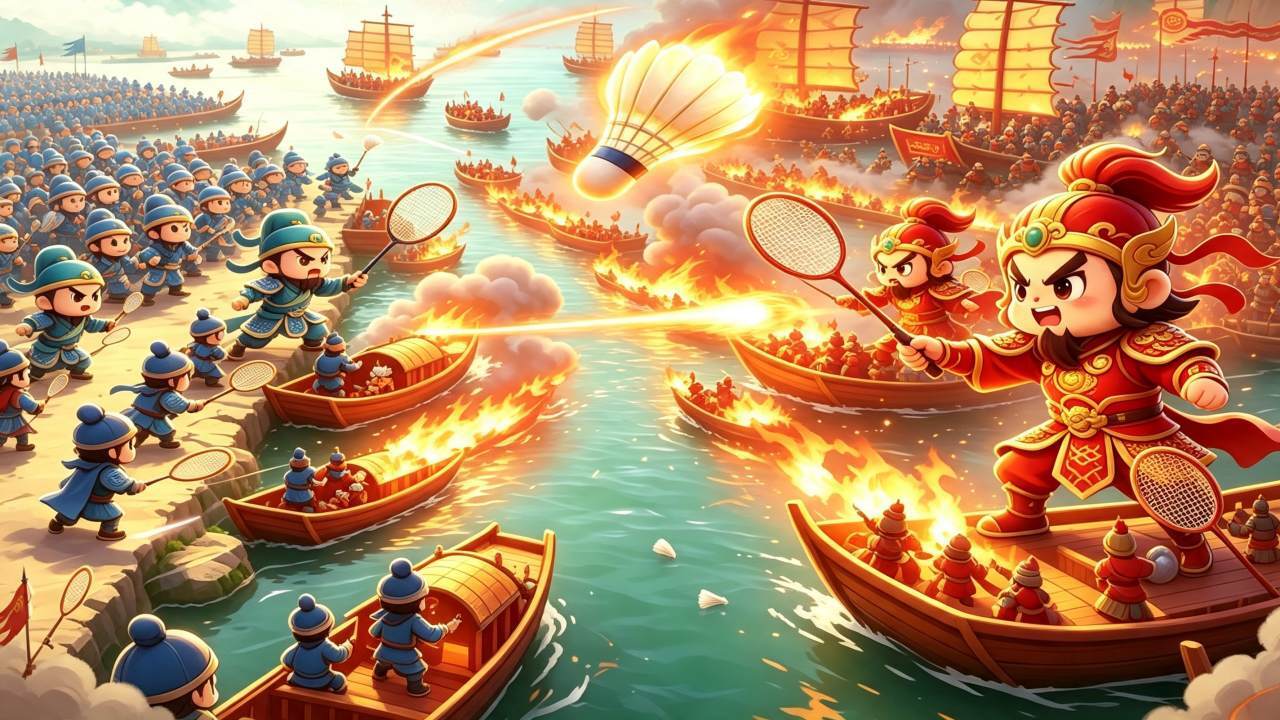 欢乐羽毛球截图