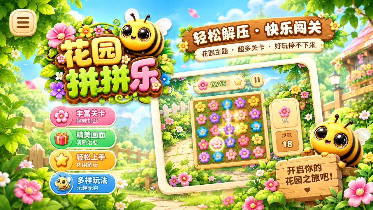 花园拼拼乐截图
