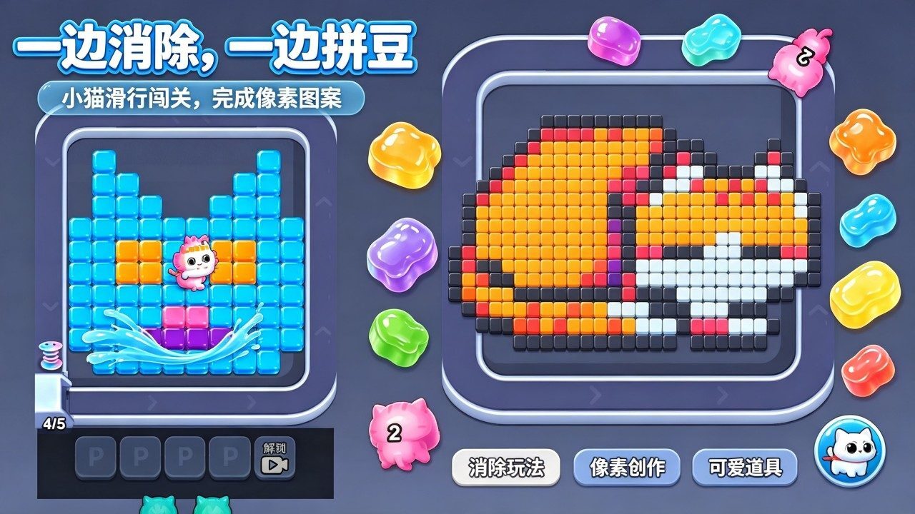 拼豆游戏模拟器截图